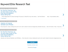 Tablet Screenshot of keyword-elite-research-tool.blogspot.com