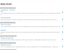 Tablet Screenshot of kellykroft.blogspot.com