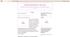 Desktop Screenshot of chicandcheapmoda.blogspot.com