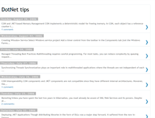 Tablet Screenshot of dotnetdaily.blogspot.com