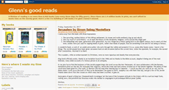 Desktop Screenshot of glennsgoodreads.blogspot.com