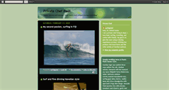 Desktop Screenshot of privatechefmaui.blogspot.com