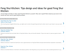 Tablet Screenshot of feng-shui-kitchen-tip.blogspot.com