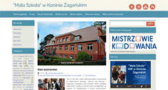 Desktop Screenshot of malaszkola83.blogspot.com
