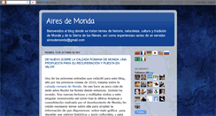 Desktop Screenshot of airesdemonda.blogspot.com