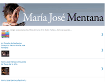 Tablet Screenshot of mariajosementana.blogspot.com