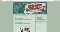 Desktop Screenshot of dezembroindependente.blogspot.com