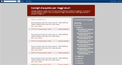 Desktop Screenshot of abcviaggi.blogspot.com