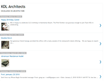 Tablet Screenshot of kdlarchitects.blogspot.com