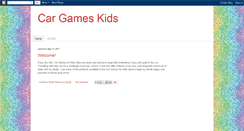 Desktop Screenshot of carkidgames.blogspot.com