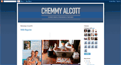 Desktop Screenshot of chemmyalcott.blogspot.com