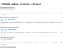 Tablet Screenshot of fantasticlecturesincomputerscience.blogspot.com