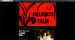 Desktop Screenshot of corazoncito-tirano.blogspot.com