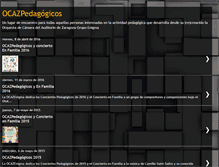 Tablet Screenshot of ocazpedagogicos.blogspot.com
