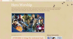 Desktop Screenshot of heroworship1.blogspot.com