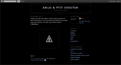 Desktop Screenshot of emiju.blogspot.com