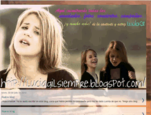 Tablet Screenshot of luciagilsiempre.blogspot.com