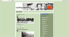 Desktop Screenshot of cyclingspokane.blogspot.com