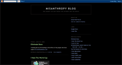 Desktop Screenshot of misanthropyblog.blogspot.com