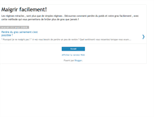 Tablet Screenshot of maigir-facilement.blogspot.com