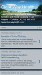 Mobile Screenshot of clearwayhealth.blogspot.com