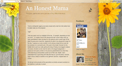 Desktop Screenshot of anhonestmama.blogspot.com