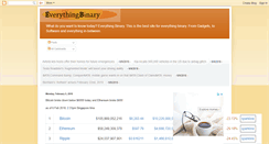 Desktop Screenshot of everythingbinary.blogspot.com