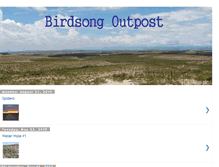 Tablet Screenshot of birdsongdesert.blogspot.com