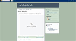 Desktop Screenshot of lolalolillalola.blogspot.com