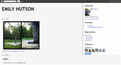 Desktop Screenshot of emhutson.blogspot.com