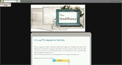 Desktop Screenshot of alisonandanthony.blogspot.com