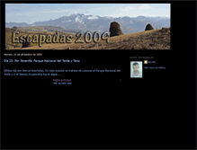 Tablet Screenshot of escapadas2009.blogspot.com