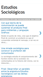 Mobile Screenshot of estudiosociologicoscam.blogspot.com