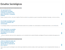 Tablet Screenshot of estudiosociologicoscam.blogspot.com
