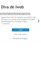 Mobile Screenshot of divadeiwob.blogspot.com