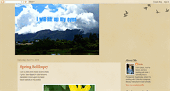 Desktop Screenshot of iwillliftupmyeyes.blogspot.com