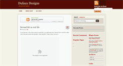 Desktop Screenshot of dufauxdesigns.blogspot.com