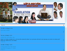 Tablet Screenshot of lopbanhvan.blogspot.com