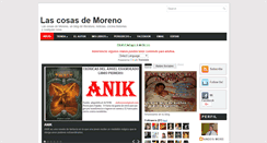 Desktop Screenshot of lascosasdemoreno.blogspot.com