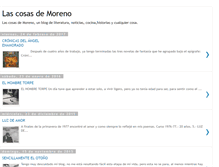 Tablet Screenshot of lascosasdemoreno.blogspot.com