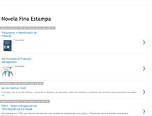 Tablet Screenshot of novelafinaestampa.blogspot.com