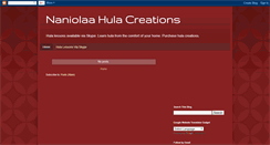 Desktop Screenshot of myhulacreations.blogspot.com