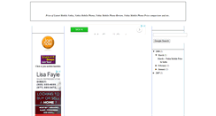 Desktop Screenshot of nokiamobilepriceinindia.blogspot.com