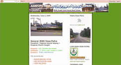 Desktop Screenshot of jkkkdesaputra.blogspot.com