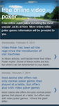 Mobile Screenshot of free-online-video-poker.blogspot.com