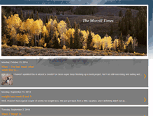 Tablet Screenshot of morrillfam.blogspot.com