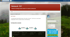 Desktop Screenshot of network-101.blogspot.com