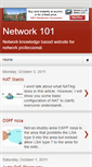 Mobile Screenshot of network-101.blogspot.com