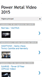 Mobile Screenshot of powermetalvideo.blogspot.com