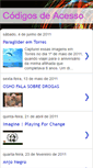 Mobile Screenshot of codigosdeacesso.blogspot.com
